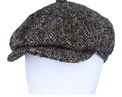 Flat Caps-Stetson Hatteras Wool Flat Cap -