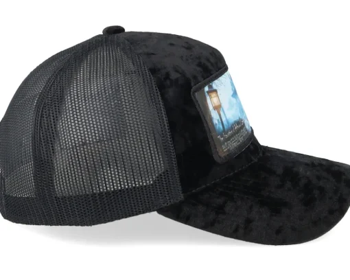 Trucker-Scenes Haunting Velvet Black/Black A-frame Trucker -