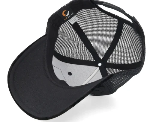 Trucker-Scenes Haunting Velvet Black/Black A-frame Trucker -