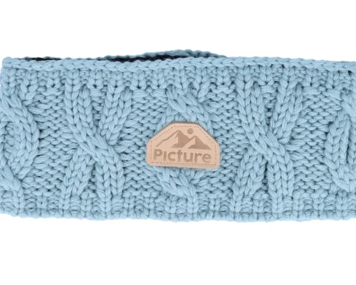 Headband-Picture Haven A Blizzare Blue Headband -