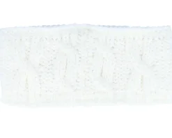Knitted Beanies-Picture Haven C White Headband -