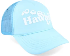 Trucker-American Needle Hawaii Foamy Valin Sky Blue Trucker -