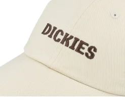 Dad Cap-Dickies Hays Natural White Dad Cap - Beige