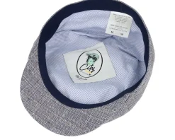 Flat Caps-City Sport Heather Grey Flat Cap -
