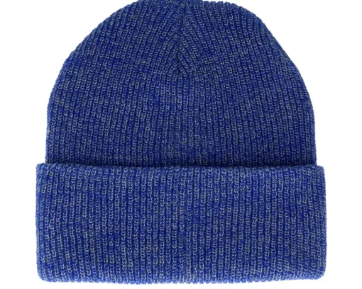 Cuff Beanies-Beechfield Heather Oatmeal Heritage Cuff - Beige