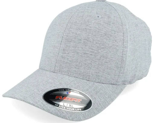Flexfit-Flexfit Heatherlight Melange Silver -