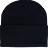 Cuff Beanies-Yupoong Heavyweight Cuff Beanie - Black