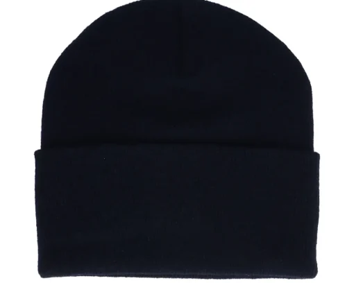 Cuff Beanies-Yupoong Heavyweight Cuff Beanie - Black