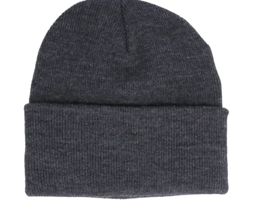 Online Yupoong Heavyweight Charcoal Beanie - Grey