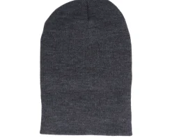 Online Yupoong Heavyweight Charcoal Beanie - Grey