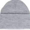 Blank Beanies-Yupoong Heavyweight Heather Beanie - Grey