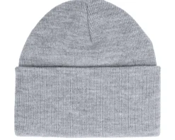 Blank Beanies-Yupoong Heavyweight Heather Beanie - Grey