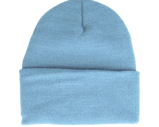 Blank Beanies-Yupoong Heavyweight Heather Beanie - Grey