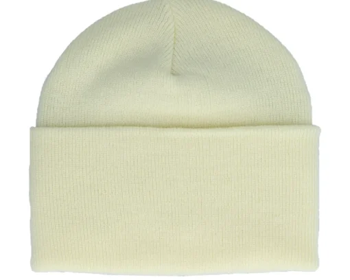 Blank Beanies-Yupoong Heavyweight Heather Beanie - Grey