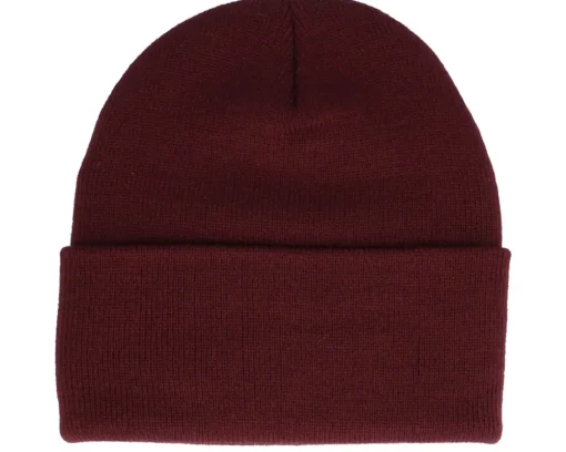 Blank Beanies-Yupoong Heavyweight Heather Beanie - Grey
