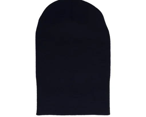 Blank Beanies-Yupoong Heavyweight Navy Beanie - Blue