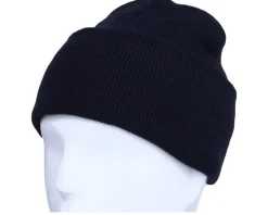Blank Beanies-Yupoong Heavyweight Navy Beanie - Blue