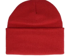 Hot Yupoong Heavyweight Beanie - Red