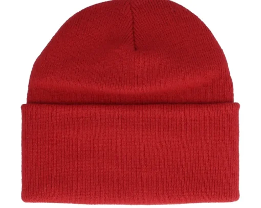 Hot Yupoong Heavyweight Beanie - Red