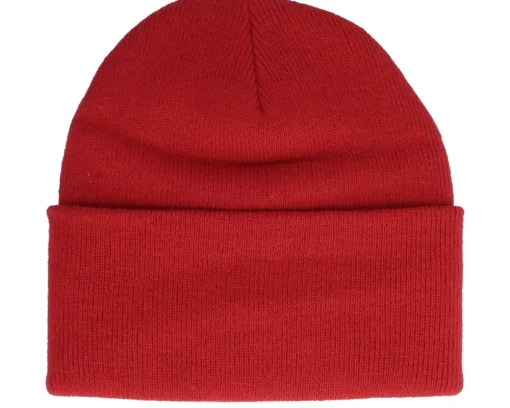 Hot Yupoong Heavyweight Beanie - Red
