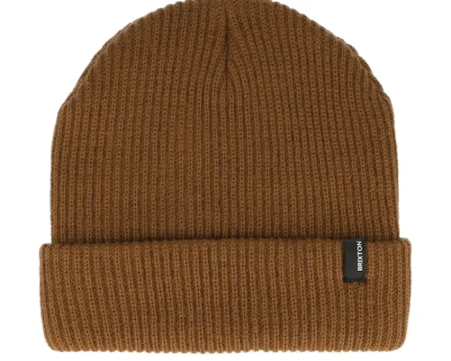 Cuff Beanies-Brixton Heist Beanie Copper Cuff -