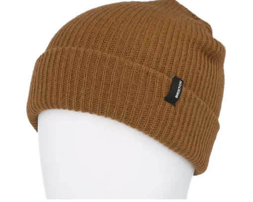 Cuff Beanies-Brixton Heist Beanie Copper Cuff -