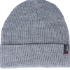 Cuff Beanies-Brixton Heist Light Heather Grey Cuff -