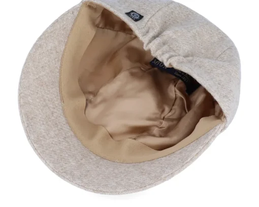 Online CTH Ericson Helena Sr. Moon Shetland Beige Flat Cap -