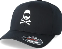 Sale Born To Ride Helmbones Black Flexfit -