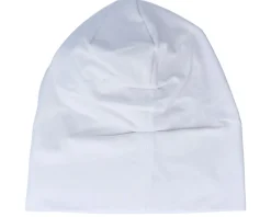 Traditional Beanies-Beechfield Hemsedal Cotton Slouch Beanie - White