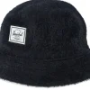 Discount Herschel Henderson Hat Faux Mohair Black Bucket -