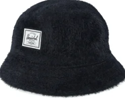 Discount Herschel Henderson Hat Faux Mohair Black Bucket -