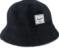 Discount Herschel Henderson Hat Faux Mohair Black Bucket -