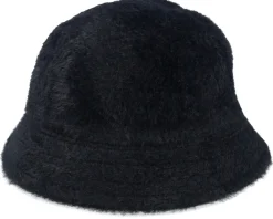 Discount Herschel Henderson Hat Faux Mohair Black Bucket -