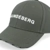 Golf-J.Lindeberg Hennric Cap Forest Green Adjustable -