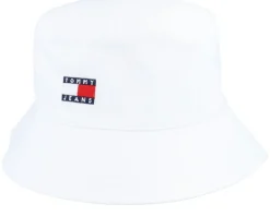 Sale Tommy Hilfiger Heritage Core Hat Bucket - White