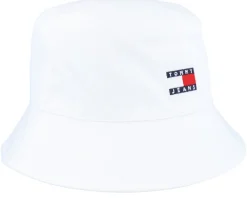 Sale Tommy Hilfiger Heritage Core Hat Bucket - White
