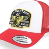 Trucker-Alpinestars Heritage Patch Hat White/Red Trucker -