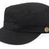 Army-Jaxon & James Herringbone Cap Army - Black