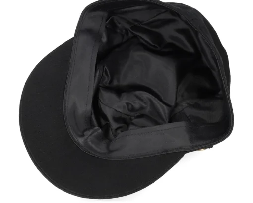 Army-Jaxon & James Herringbone Cap Army - Black