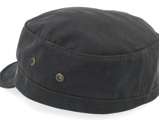 Discount Stetson Herringbone Dark Olive Herringbone Army -