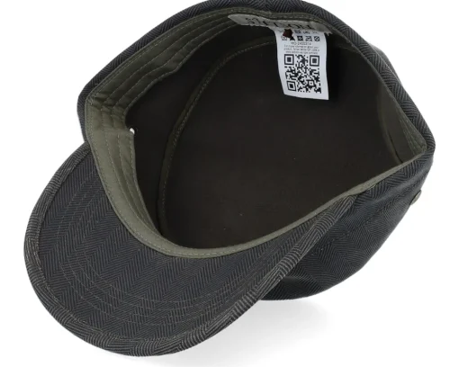 Discount Stetson Herringbone Dark Olive Herringbone Army -
