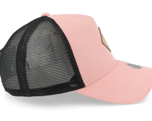 Trucker-Djinns Hft Cap Cotton Knit Salmon/Black Trucker -