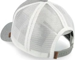 Trucker-Djinns Hft Cap Jersey Patch Grey Heather/White Trucker -