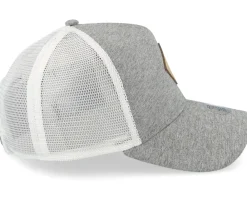 Trucker-Djinns Hft Cap Jersey Patch Grey Heather/White Trucker -