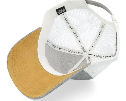 Trucker-Djinns Hft Cap Jersey Patch Grey Heather/White Trucker -