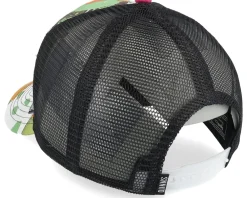 Trucker-Djinns Hft Cap Just Wild Berry/Green/Orange A-Frame Trucker -