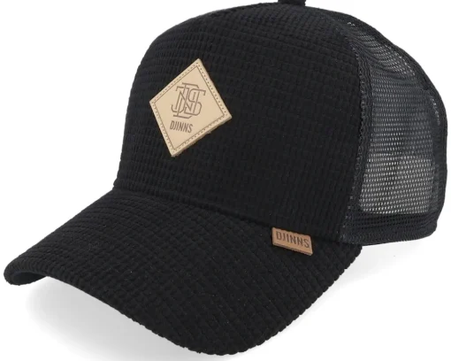 Trucker-Djinns Hft Cap Waffle Corduroy A-Frame Trucker - Green