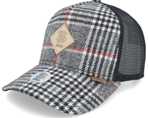 Trucker-Djinns Hft Check Tweed Black Trucker -