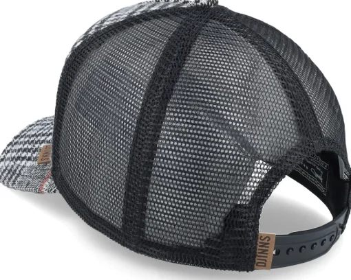 Trucker-Djinns Hft Check Tweed Black Trucker -